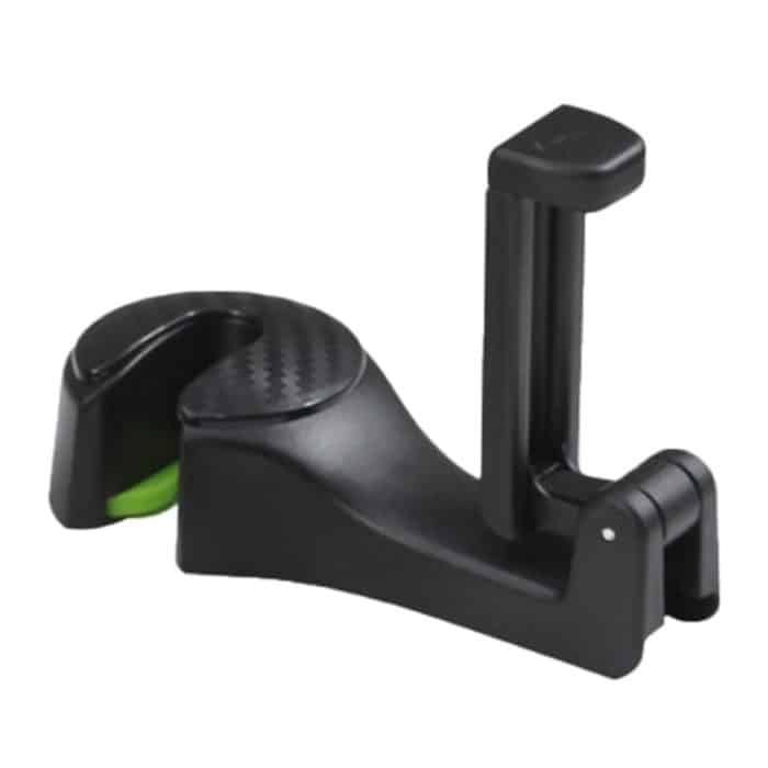 Einfach zu installierender Universal-Haken für die Kopfstütze im Auto, max. 5 kg, Aufhänger für den Rücksitz des Fahrzeugs mit Telefonhalter, With Phone Holder(Black), With Phone Holder(Beige), With Phone Holder(Yellow) – Bild 1