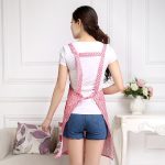 Ärmellose, wasserdichte Gitter-Anti-Öl-Schürzen für Erwachsene mit doppelter Tasche – Bild 3