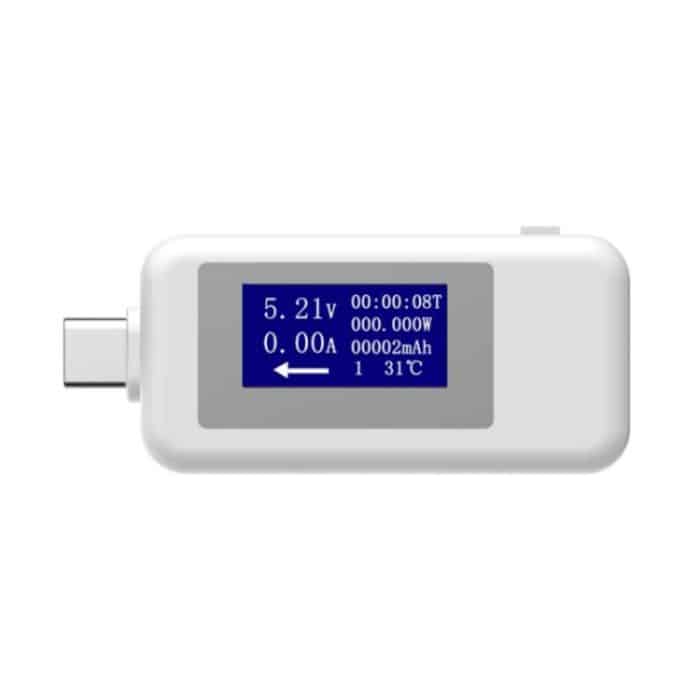 KEWEISI Multifunktions-Typ-C/USB-C-Tester, Ladegerät, Detektor, digitales Voltmeter, Amperemeter, Spannungsmesser – Bild 1
