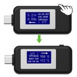 KEWEISI Multifunktions-Typ-C/USB-C-Tester, Ladegerät, Detektor, digitales Voltmeter, Amperemeter, Spannungsmesser – Bild 5