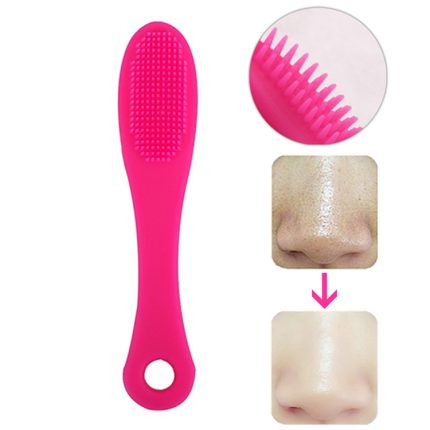 10 PCS Mitesser Pinsel Gesicht Reinigung Extractor Remover-Tool Silikon Finger Massage Pinsel Gesicht Peeling Reinigung Werkzeug