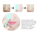 10 PCS Mitesser Pinsel Gesicht Reinigung Extractor Remover-Tool Silikon Finger Massage Pinsel Gesicht Peeling Reinigung Werkzeug – Bild 5