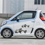 10 Stück Horror Skelett Hai Angeln Daren Cover Kratzreflektierend Wasserdicht Persönlichkeit Körperaufkleber, 15*6cm, 25*13cm, 30*15cm – Bild 5