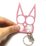 Multifunktionale Outdoor-Selbstverteidigungs-Doppelfinger-Schnalle kann das Fenster zerbrechen, zufällige Farbabgabe – Bild 2