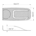 Multifunktionaler, innovativer Türstopper mit Feder, einfacher Türkeilhalter, Spring Door Stopper Black, Spring Door Stopper Blue – Bild 3