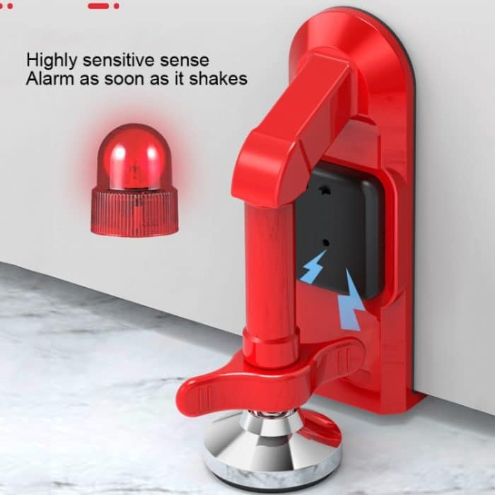 Schlösser Selbstverteidigung Türstopper Reise Unterkunft Türstopper Türschloss Sicherheitsgerät, Alarm Door Stop, Door Stop – Bild 3