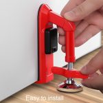 Schlösser Selbstverteidigung Türstopper Reise Unterkunft Türstopper Türschloss Sicherheitsgerät, Alarm Door Stop, Door Stop – Bild 4