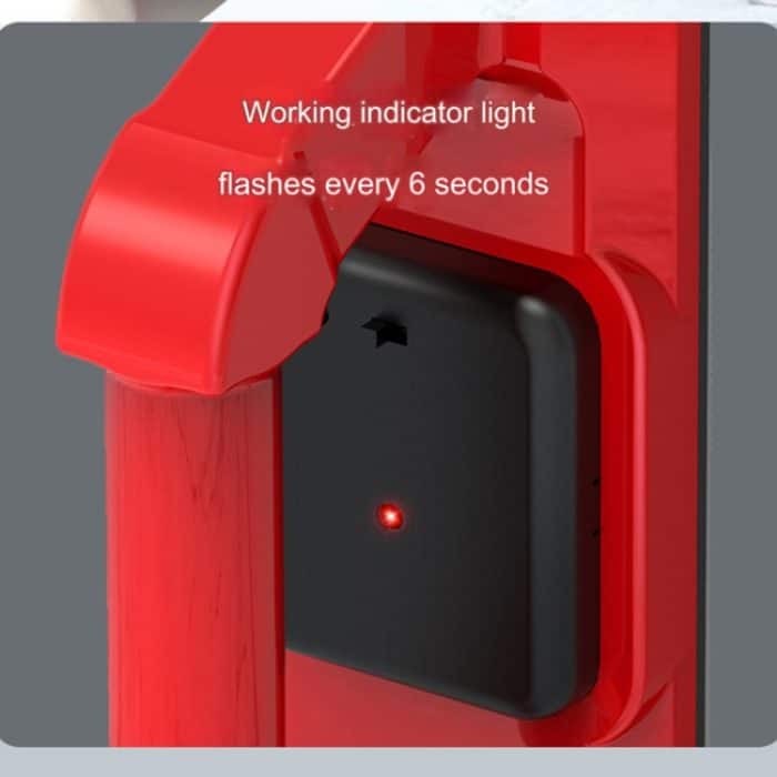 Schlösser Selbstverteidigung Türstopper Reise Unterkunft Türstopper Türschloss Sicherheitsgerät, Alarm Door Stop, Door Stop – Bild 6