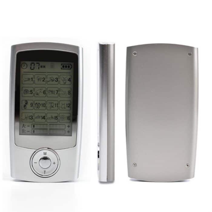 Digitales elektronisches Impulsmassagegerät mit 16 Modi, Muskelstimulator, Schmerzlinderungsmaschine – Bild 2