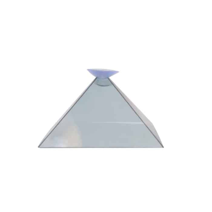 10 PCS 3D Pyramid Magic Projection Handy Einfacher holographischer Projektionsfilm – Bild 2