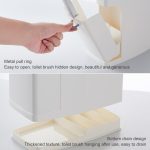 Badezimmer-Mülleimer, Toilettenbürsten-Set, Toiletten-Müllbehälter – Bild 6