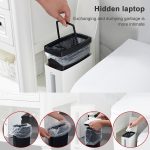 Badezimmer-Mülleimer, Toilettenbürsten-Set, Toiletten-Müllbehälter – Bild 7