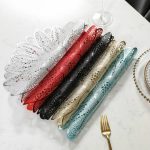 2 PCS Sonnenblumenform Haushalt Mode PVC Esstisch Tischset Europa Stil Küche Werkzeuge Geschirr Pad Untersetzer Kaffee Tee Tischset – Bild 5