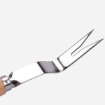 Massives Edelstahl Weeder Holzgriff Wurzel Werkzeug Picking – Bild 4