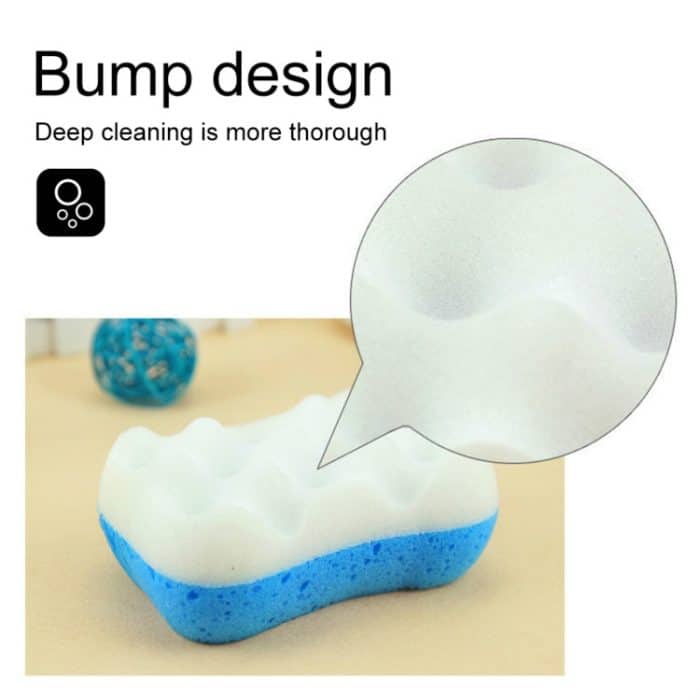 2 Stück Tiefenpflege-Badeschwamm, Peeling, Reinigung, Wasch- und Duschschwamm, Bürste, Lieferung in zufälliger Farbe – Bild 2