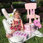 Kinderdecke Verdickung Krabbelspiel Teppichmatte, Rabbit, Little Bear – Bild 5