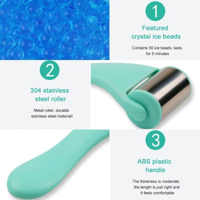 3 PCS Gesichtsmassagegerät Beauty Instrument Edelstahl Ice Roller Lift Straffende Gesichtshautpflege Gesicht – Bild 13
