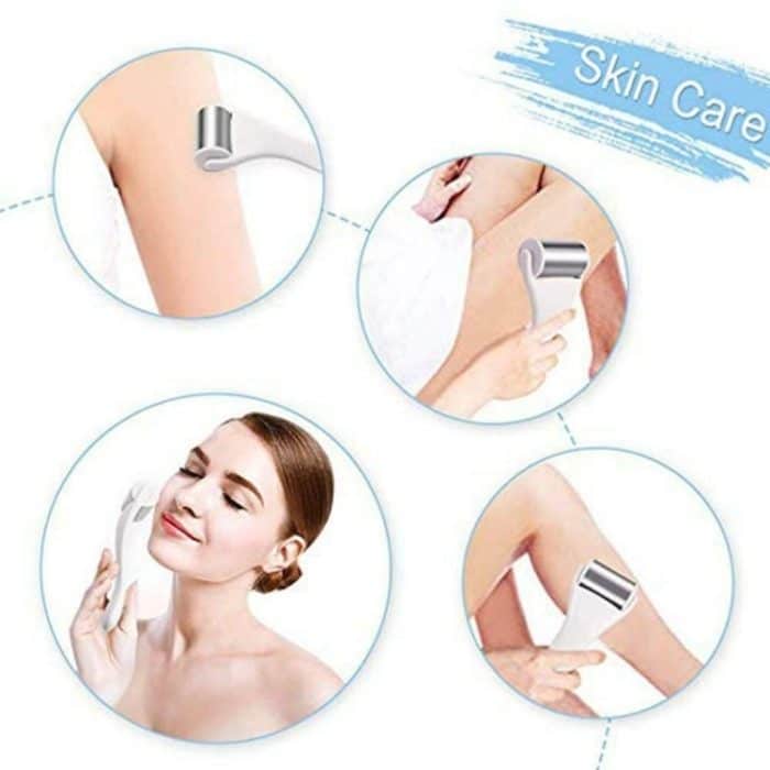 3 PCS Gesichtsmassagegerät Beauty Instrument Edelstahl Ice Roller Lift Straffende Gesichtshautpflege Gesicht – Bild 6