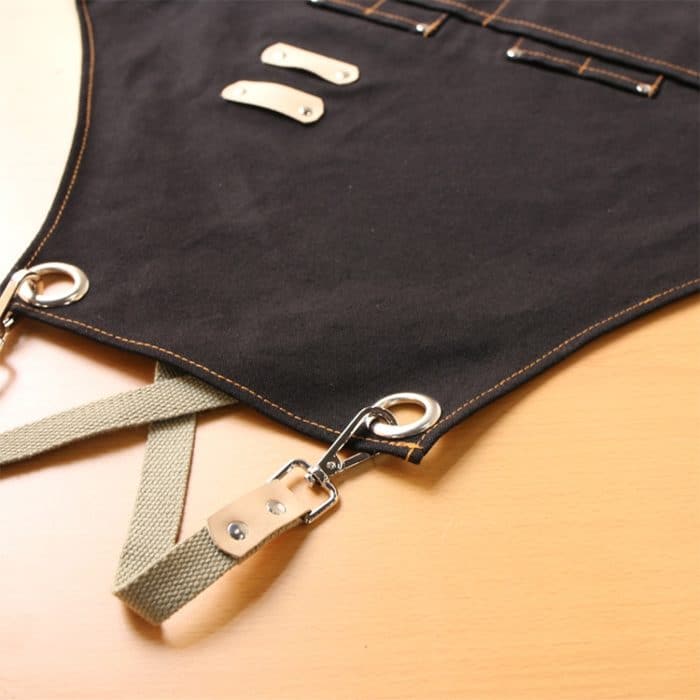 Barista Friseur Schürze Florist Restaurant Bar Arbeitskleidung, One Size – Bild 6