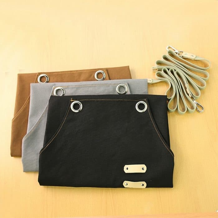 Barista Friseur Schürze Florist Restaurant Bar Arbeitskleidung, One Size – Bild 7