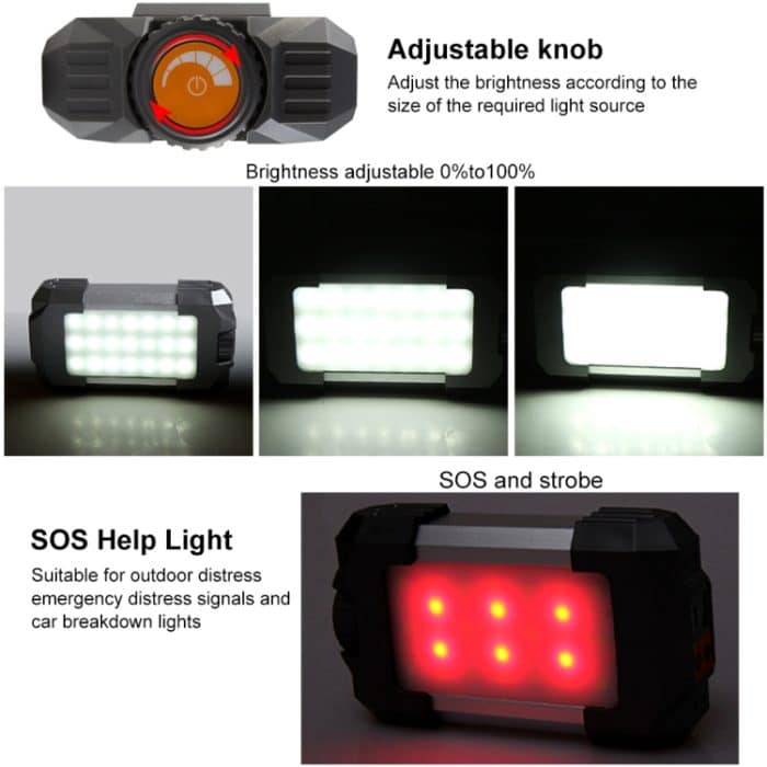 Camping Zelt Licht im Freien wiederaufladbare tragbare USB Camping Laterne – Bild 6