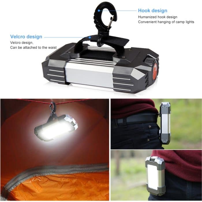 Camping Zelt Licht im Freien wiederaufladbare tragbare USB Camping Laterne – Bild 7