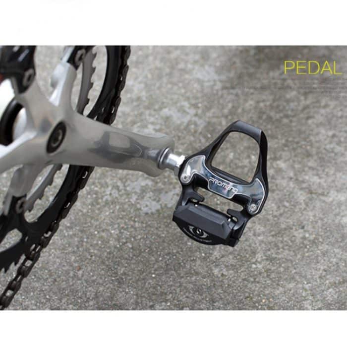 PROMEND Rennrad Aluminium-Legierung Gleitlager Selbsthemmend Pedal – Bild 2