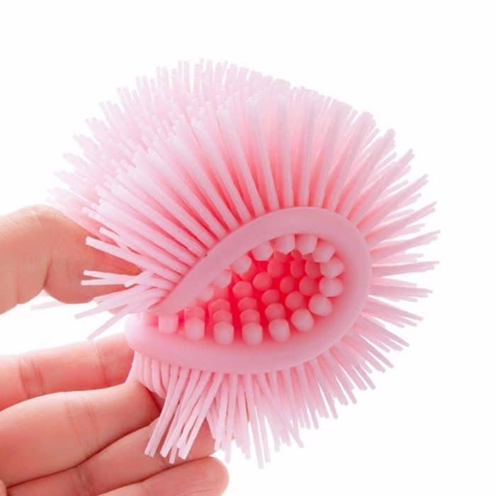 2 Stück Silikon-Kopfhaut-Dusch-Massagebürste, weiche Baby-Badebürste, Silicone Scalp Bath Brush – Bild 2