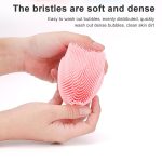 2 Stück Silikon-Kopfhaut-Dusch-Massagebürste, weiche Baby-Badebürste, Silicone Scalp Bath Brush – Bild 7