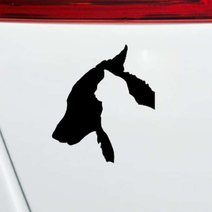 10 Stück Hunde- und Katzen-Autoaufkleber, reflektierende, wasserdichte Aufkleber für Haustiere, Dog and Cat – Bild 3