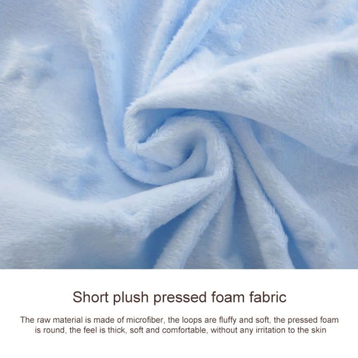 Doppelschichtige Baby-Strickfleece-Decke für Frühling und Herbst – Bild 4