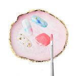 Nagelpaletten, Harz-Achatstücke, Nagelmalerei-Palette, Dekoration, Aufbewahrungstablett – Bild 3