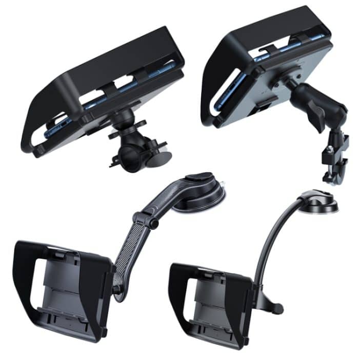 Offroad-Auto-Sonnenblende, Handy-Navigationshalterung, Classic Handle Type, Universal Adjustment Handle Type, Instrument Panel Jointst Type, Instrument Panel Hose Type – Bild 2