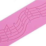 2 PCS Hinweis Kuchen-Dekoration Silikon-Form-Fondant-Kuchen-Werkzeug Backen DIY Mold – Bild 3