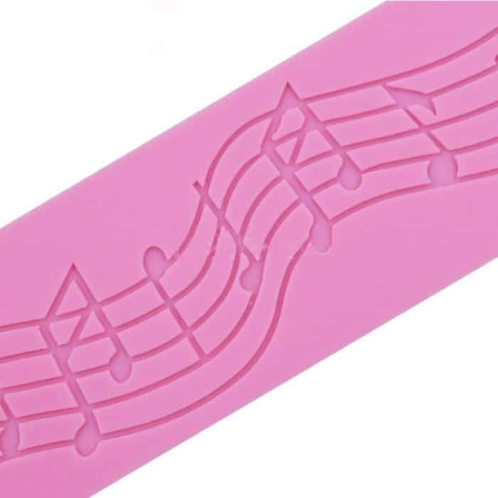 2 PCS Hinweis Kuchen-Dekoration Silikon-Form-Fondant-Kuchen-Werkzeug Backen DIY Mold – Bild 3