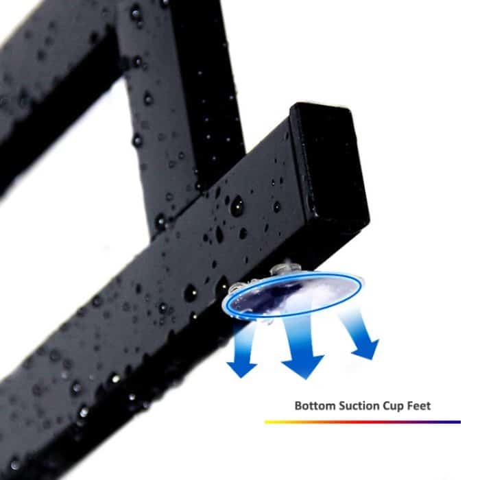 Küchenbedarf, Edelstahl-Spülbecken-Abflussregal, Geschirraufbewahrung, Arbeitsplatten-Organizer, Double Groove Drain Rack, Single Slot Drain Rack – Bild 6