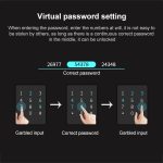 S011M Multifunktionale automatische Fingerabdrucksperre Hotel Apartment Intelligente elektronische Swipe-Passwortsperre – Bild 6