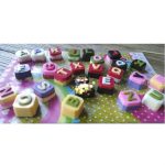 Sterne Form Englisch Alphabet Silikon Schokoladenform DIY Eis handgemachte Seifenform – Bild 5