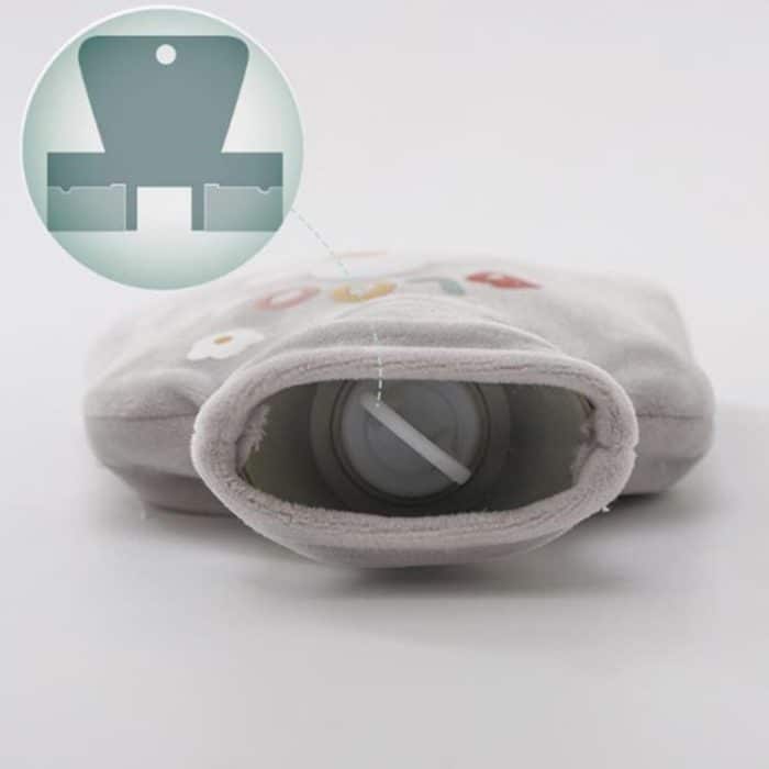 Cartoon-Blumen-Plüsch-Wärmflaschenbeutel, Injektionswasser-Handwärmer – Bild 4