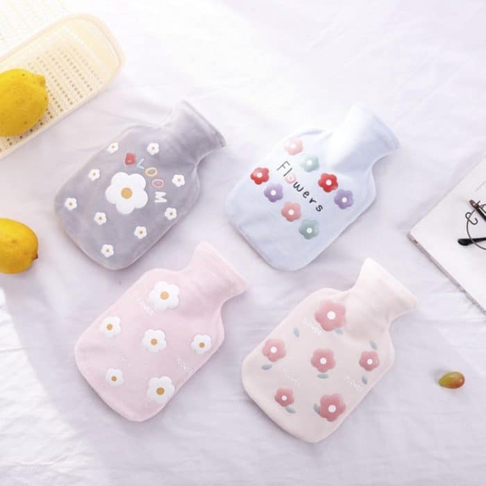 Cartoon-Blumen-Plüsch-Wärmflaschenbeutel, Injektionswasser-Handwärmer – Bild 8