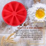 DIY Silikon Acht-Punkt-Dreieckform Silikon-Kuchenform Backwerkzeug, zufällige Farblieferung, Eight-point Triangle Mould – Bild 7
