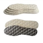 1 Paar Männer und Frauen Wolle warme Einlegesohle Aluminiumfolie Isolierung Sport Shock Einlegesohlen, S(36-38), M(39-41), L(42-45), XL(46-48) – Bild 2