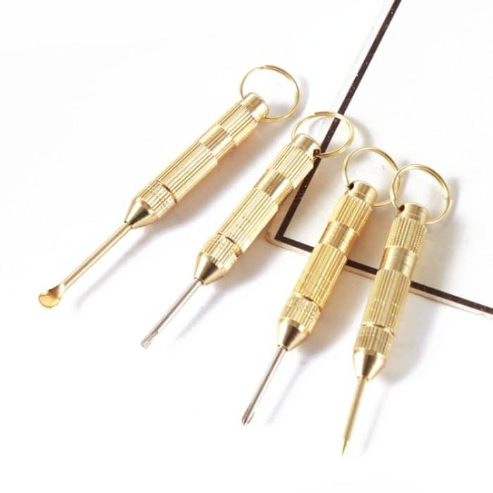 5 Sätze 4 in 1 Multifunktionale tragbare Ohrlöffel-Werkzeuge – Bild 2