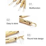 5 Sätze 4 in 1 Multifunktionale tragbare Ohrlöffel-Werkzeuge – Bild 5