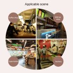 Ärmellose Denim-Schürze, Neckholder, blauer Denim-Küchenoverall, 71x65cm – Bild 8