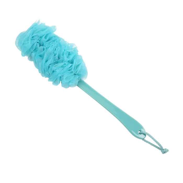 TBD0420665901B.jpg Langer Griff zum Aufhängen, weicher Netzrücken, Bade- und Duschbürste – Bild 1