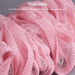 Langer Griff zum Aufhängen, weicher Netzrücken, Bade- und Duschbürste – Bild 6