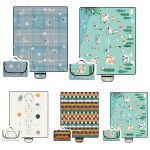 Verdickte, feuchtigkeitsbeständige, wasserdichte, tragbare Campingmatte für den Außenbereich, Y008(2x2m), Y009(2x2m), Y011(2x2m), Y012(2x2m), Y017(2x2m) – Bild 2