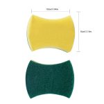10 Stück magischer Schwamm, Radiergummi, Reiniger für die Küche, sauberes Scheuertuch, Geschirrspülen, Küchenreinigungswerkzeuge, 10x8x3cm, Waist Shape, 10x8x3cm, Square – Bild 3