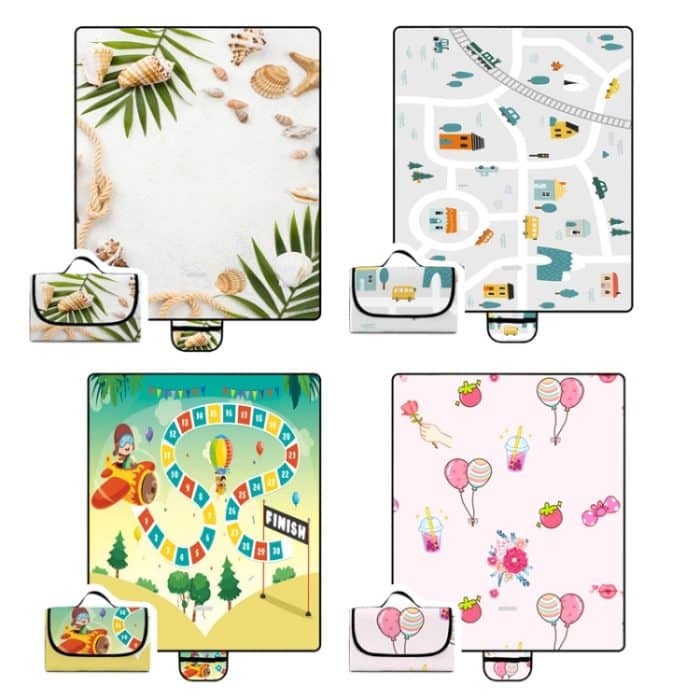 Feuchtigkeitsbeständige Outdoor-Grasmatte, verdickte wasserdichte Picknickmatte, Y016(2x2m), Y018(2x2m), Y019(2x2m), Y020(2x2m) – Bild 2